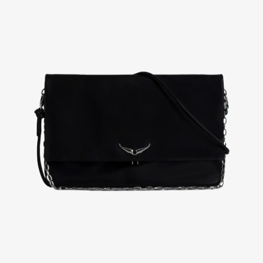 ZADIG & VOLTAIREザディグ エ ヴォルテ大人気「ROCK XL」 Rocky Quilted White Leather Bag | Zadig&Voltaire